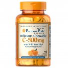 Puritan's Pride Vitamin C Chewables with Rose Hips, 500 mg 90 Count