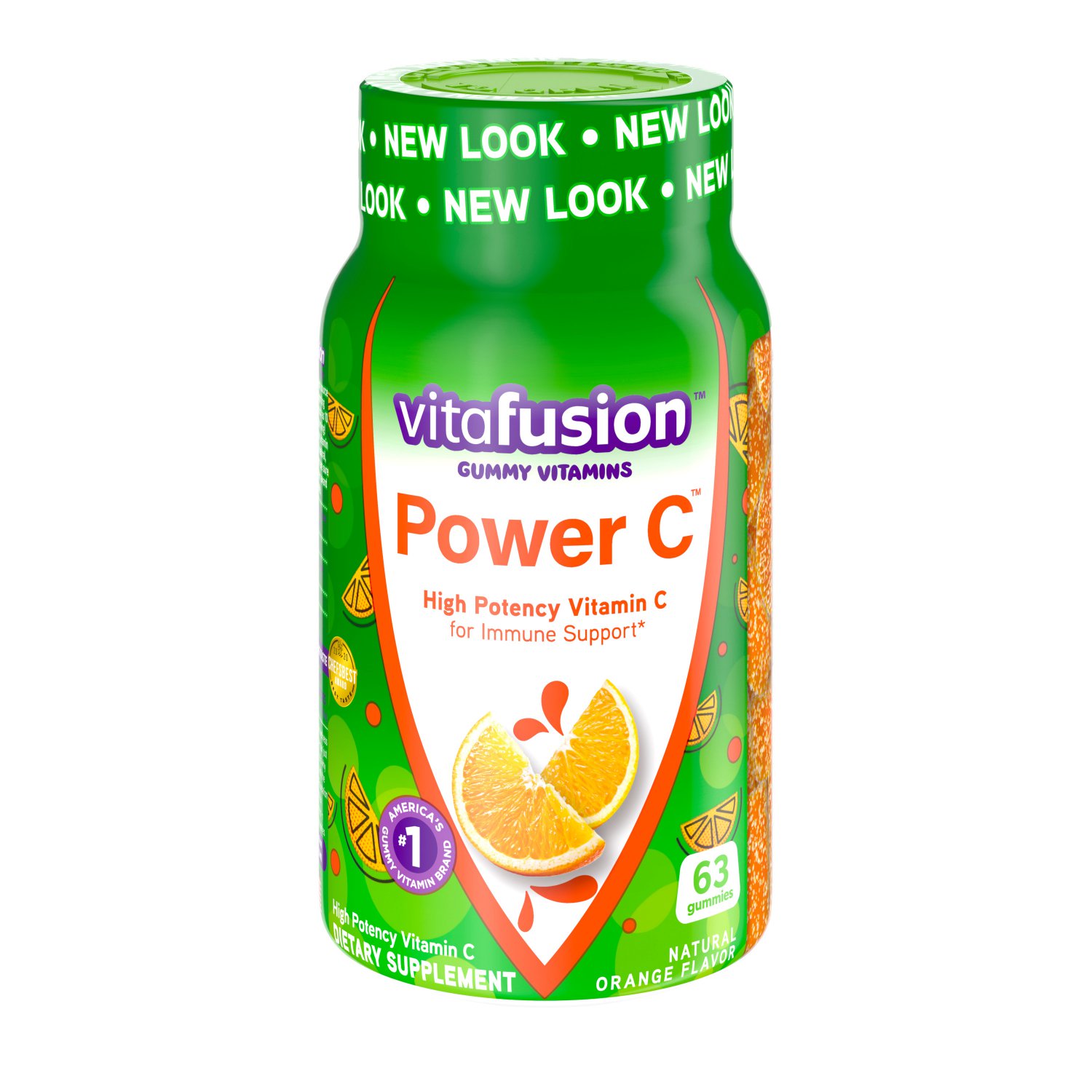 Vitafusion Power C Gummy Vitamins, 63 Count