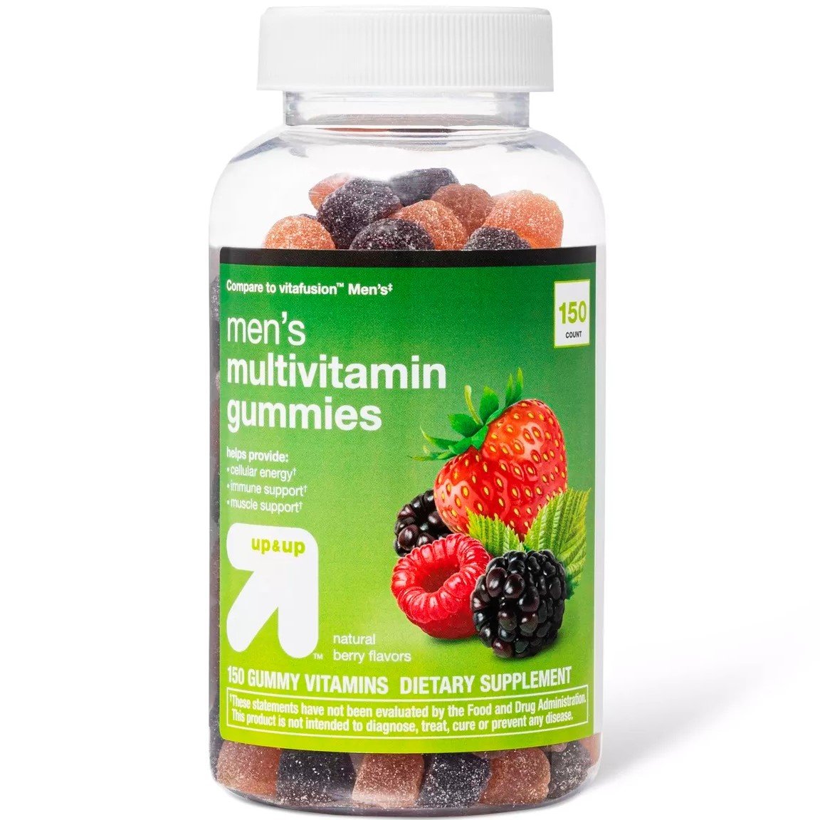 Men's Multivitamin Gummies- Berry - 150 Count - Up & Up