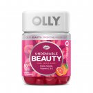 OLLY Undeniable Beauty Gummy Supplement for Hair, Skin, Nails, 60 Count