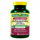 Ashwagandha Vegetarian Capsules, 1300 mg, 60 Count Spring Valley Extra Strength