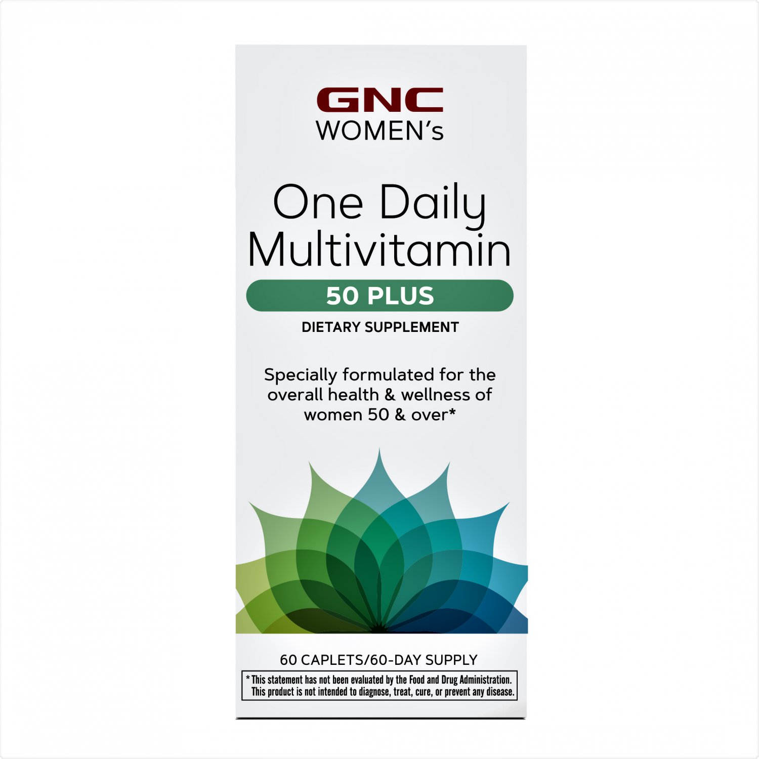 GNC WOMEN'S 50-PLUS One Daily Multivitamin, 60 Tablets