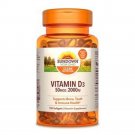 Sundown Naturals Vitamin D3, 50 mcg (2000 IU), 150 Softgels