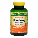 Spring Valley Fast Dissolve Elderberry Chewable Tablets, 50 mg, 120 Count