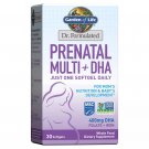 Garden of Life Dr. Formulated Prenatal Multi + DHA Softgels 30 Count