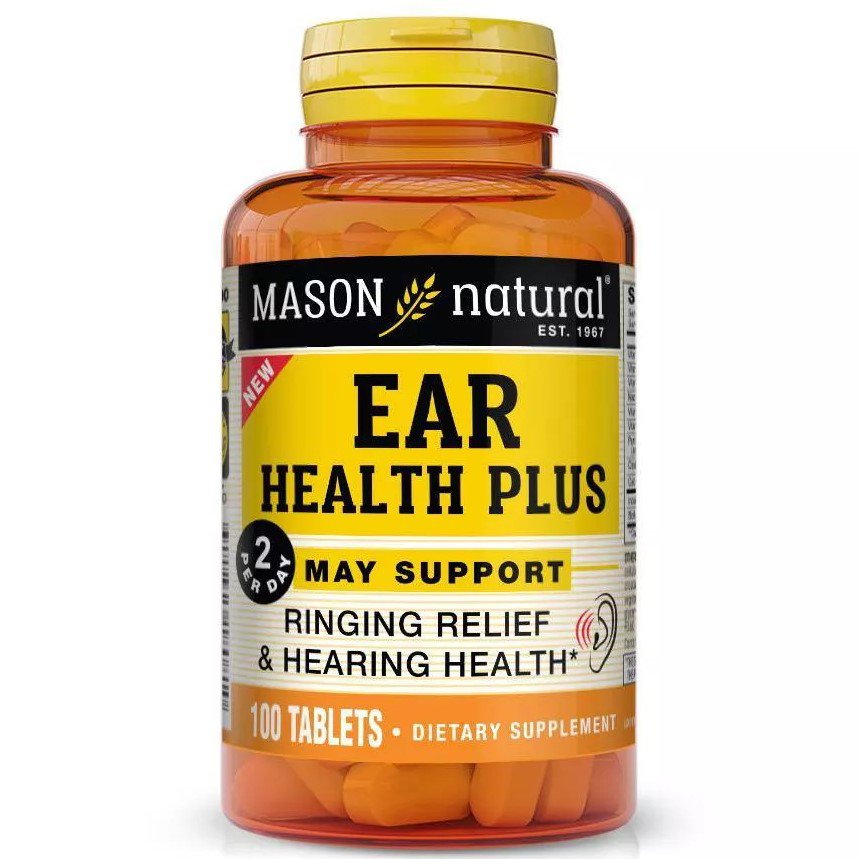 Mason Natural Advanced Ear Health Dietary Supplement - 100 Count
