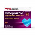 CVS Health Omeprazole Acid Reducer 20 mg  42 Tablets