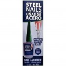 Steel Nails Hardener Keratin + Calcium + Garlic Unas de Acero 0.4 Oz