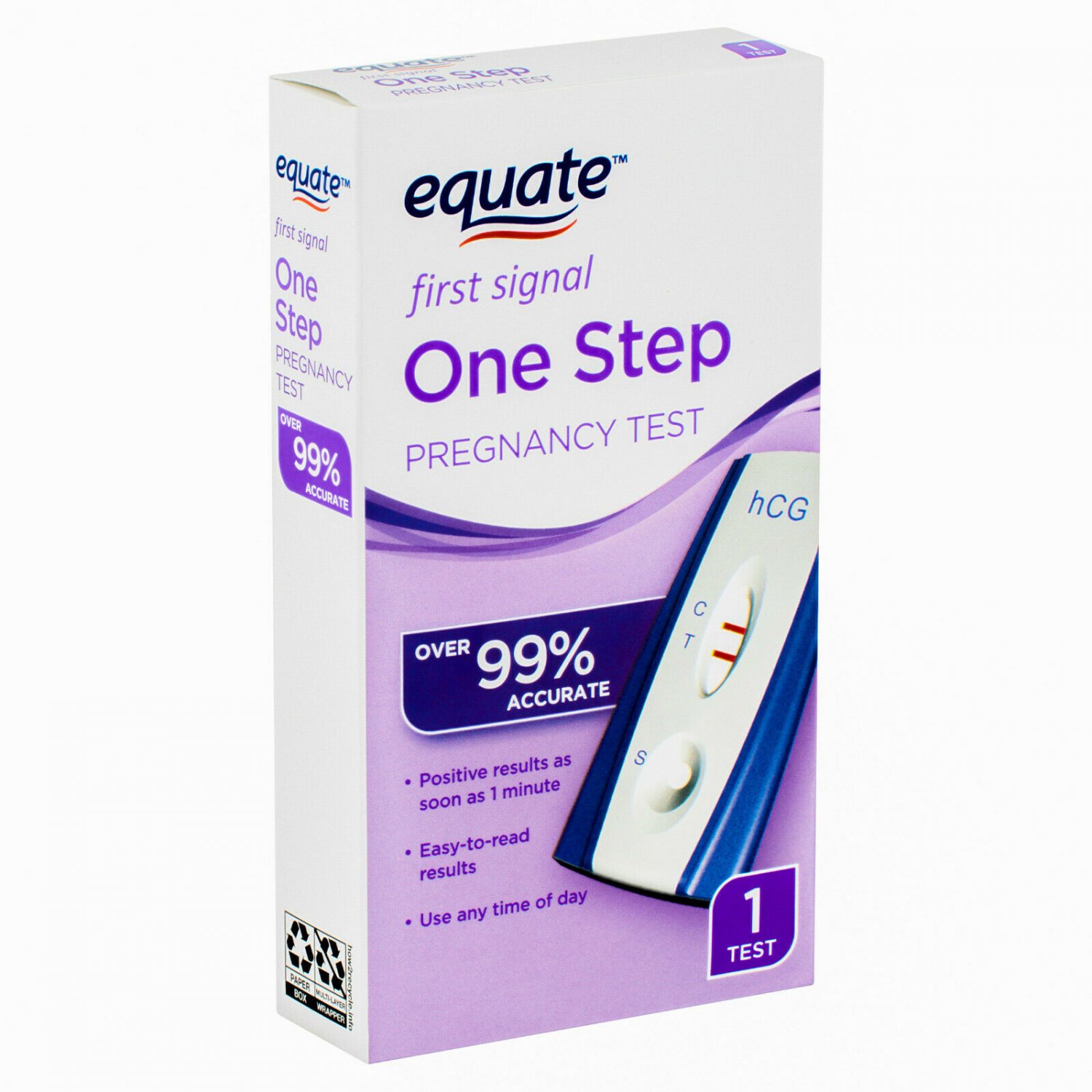 Equate First Signal One Step Pregnancy Test (Pack of 2)
