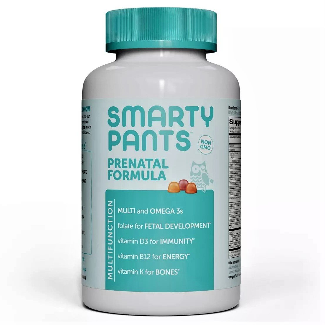 SmartyPants Prenatal Formula Multivitamin Gummies - 80 Count