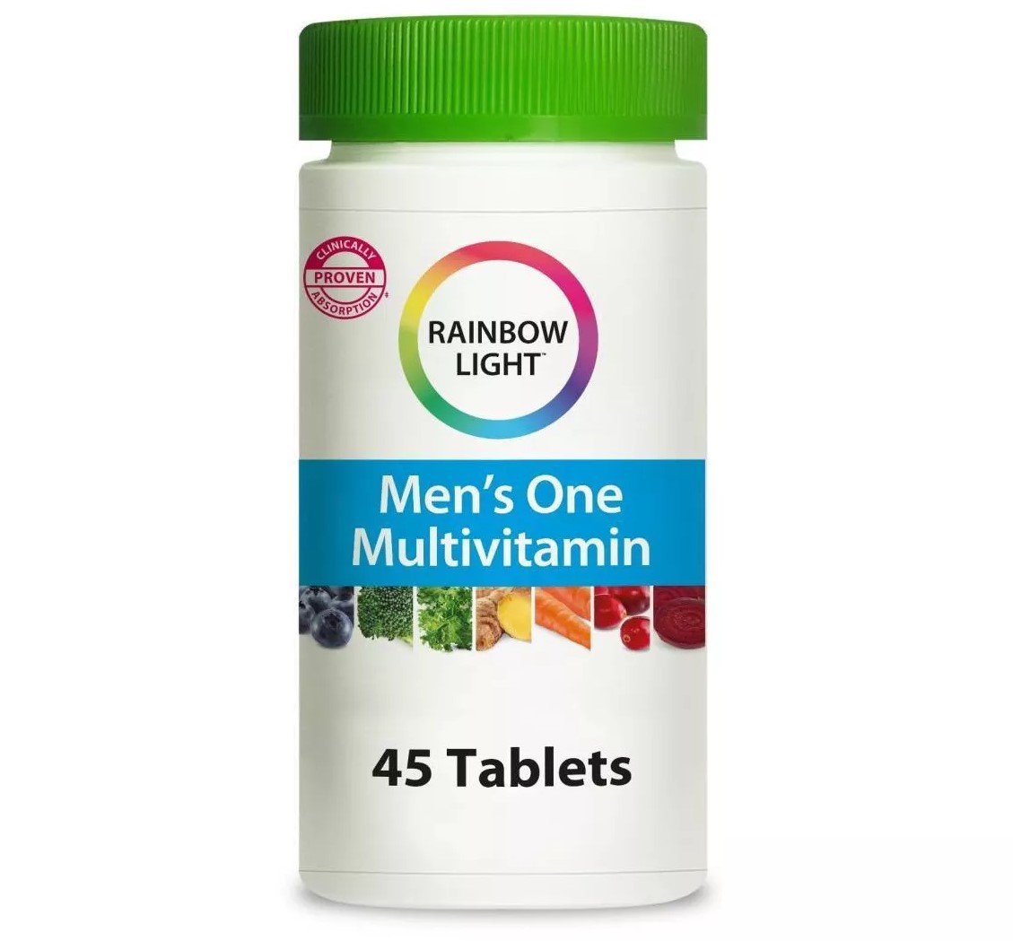 Rainbow Light Men's One Multivitamin Tablets - 45 Count
