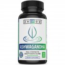 Max-Strength Ashwagandha, 60 CT, Adaptogenic Blend For Stress and Anxiety Relief by Zhou Nutrition