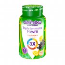 Vitafusion Triple Immune POWER, Elderberry,  Gummy Vitamins, 60 Count
