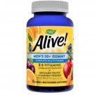 Nature's Way Alive! Men's 50+ Gummy Multivitamin Supplement, 60 Count