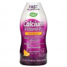 Natures Way Calcium & Vitamin D3 Liquid Dietary Supplement, Citrus, 16 Oz