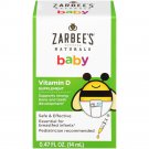 Zarbee's Naturals Baby Vitamin D Supplement Drops, 0.47 oz