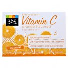 365 Whole Foods Orange Effervescent Vitamin C Drink Mix Box 30 Packet