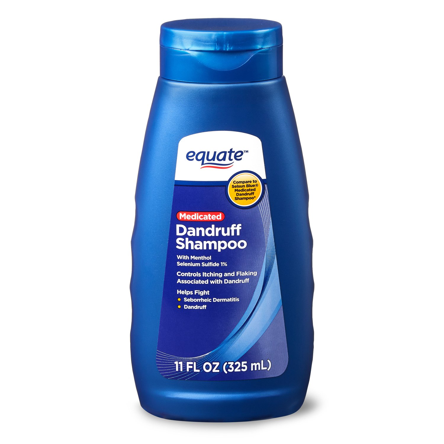 Equate Medicated Dandruff Shampoo, 11 oz
