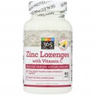 365 Whole Foods Supplements, Minerals Zinc Lozenges, 90 Count