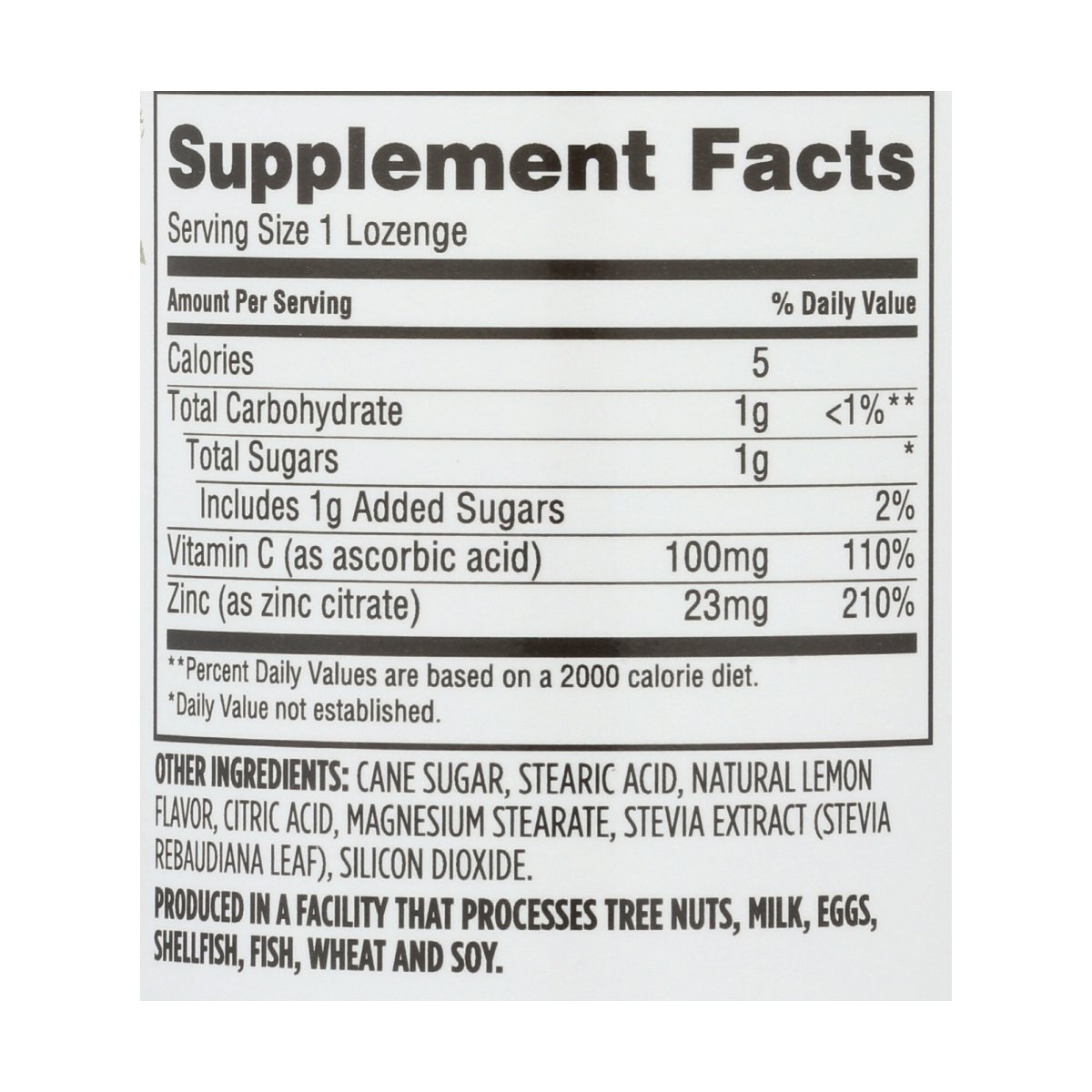 365 Whole Foods Supplements, Zinc Lozenges, 90 Count