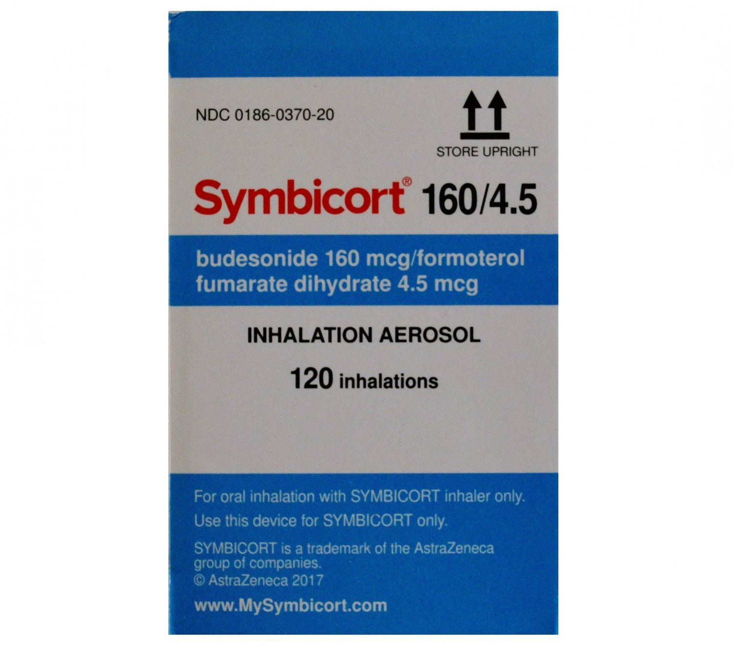 Asthma Relief Inhalation Aerosol 1Symbicort 60/4.5 120 Inhalations Exp: 05/22