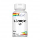 Solaray B-Complex 50, 100 Vegan Capsules