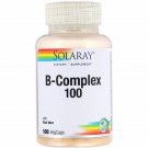 Solaray B-Complex 100, 100 Vegan Capsules