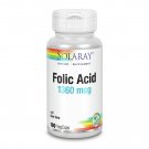 Solaray Folic Acid 1360mg with Aloe Vera 100 VegCaps