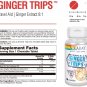 Solaray Ginger Trips, Ginger Root Extract 60 Chewable Tablets