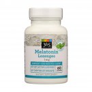 365 Whole Foods Supplements Melatonin 1mg Peppermint Flavor 60 Lozenges