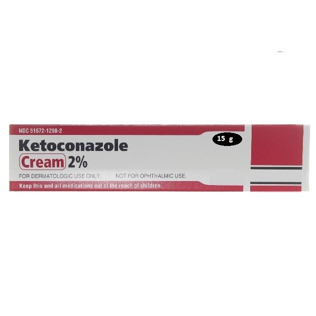 Ketoconazole Antifungal Cream 2%, 1 oz Tube