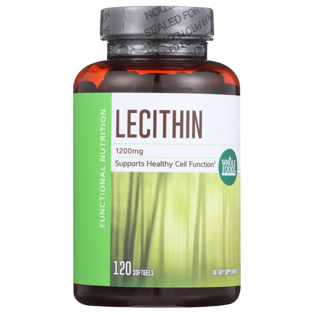 Whole Foods Market Lecithin 1200mg 120 Softgels
