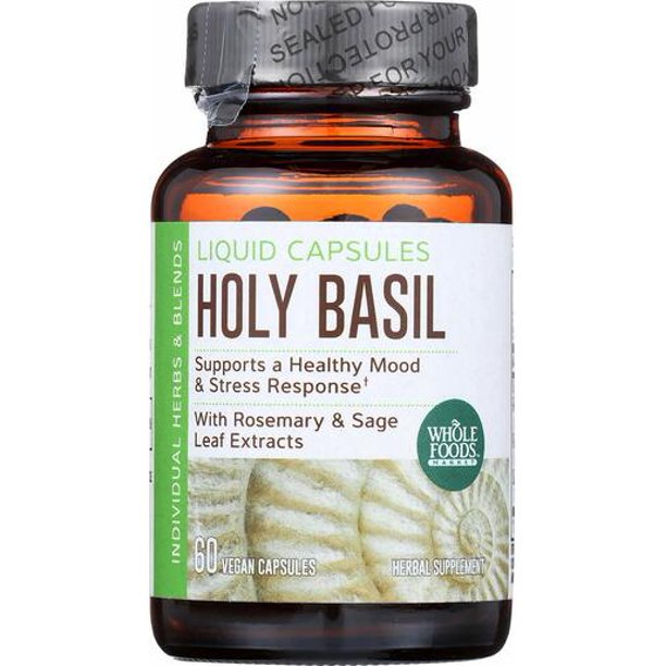 365 by Whole Foods Market, Holy Basil 450mg, 60 Vegan Capsules
