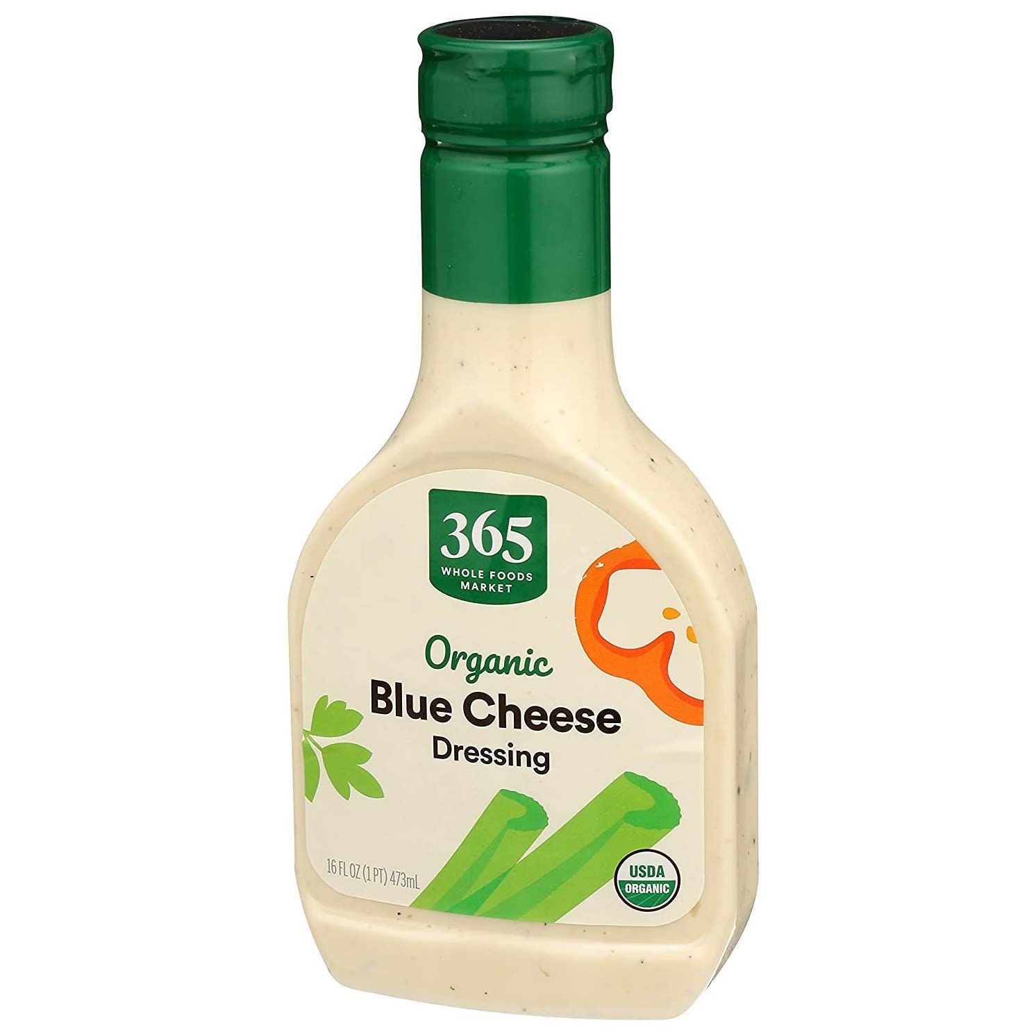 365 Whole Foods Market Organic Blue Cheese Dressing 16 oz