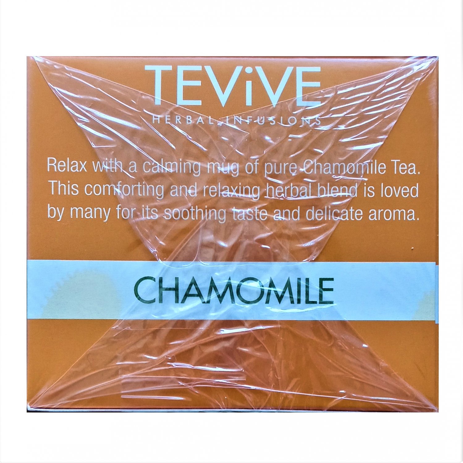 TEViVE Herbal Infusions Chamomile 20 Tea Bags (Pack of 2)