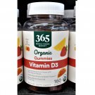 365 Whole Foods Market Organic Vitamin D3, 160 Gummies