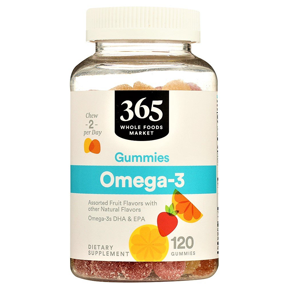 365 Whole Foods Market Omega-3, 120 Gummies