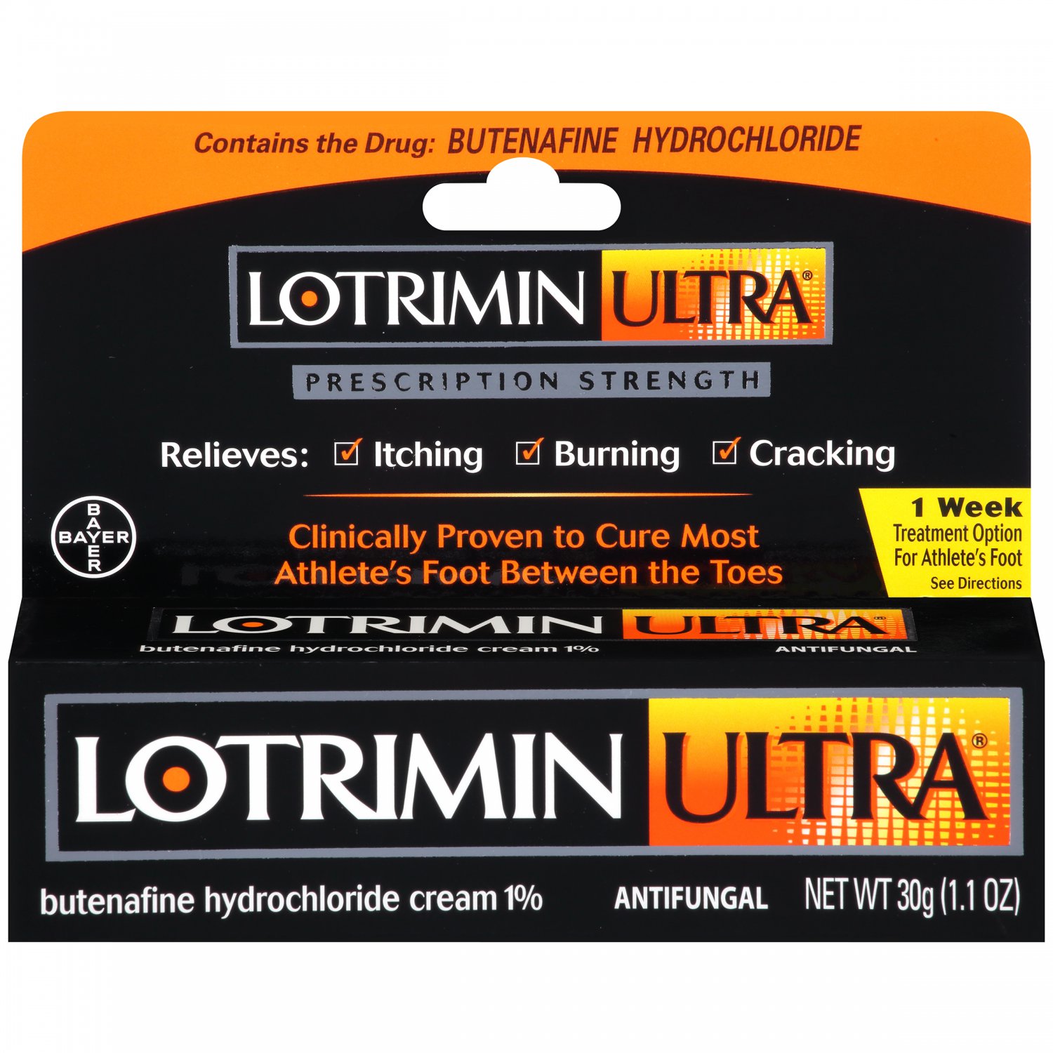 Lotrimin Ultra Athletes Foot Antifungal Cream 11 Oz