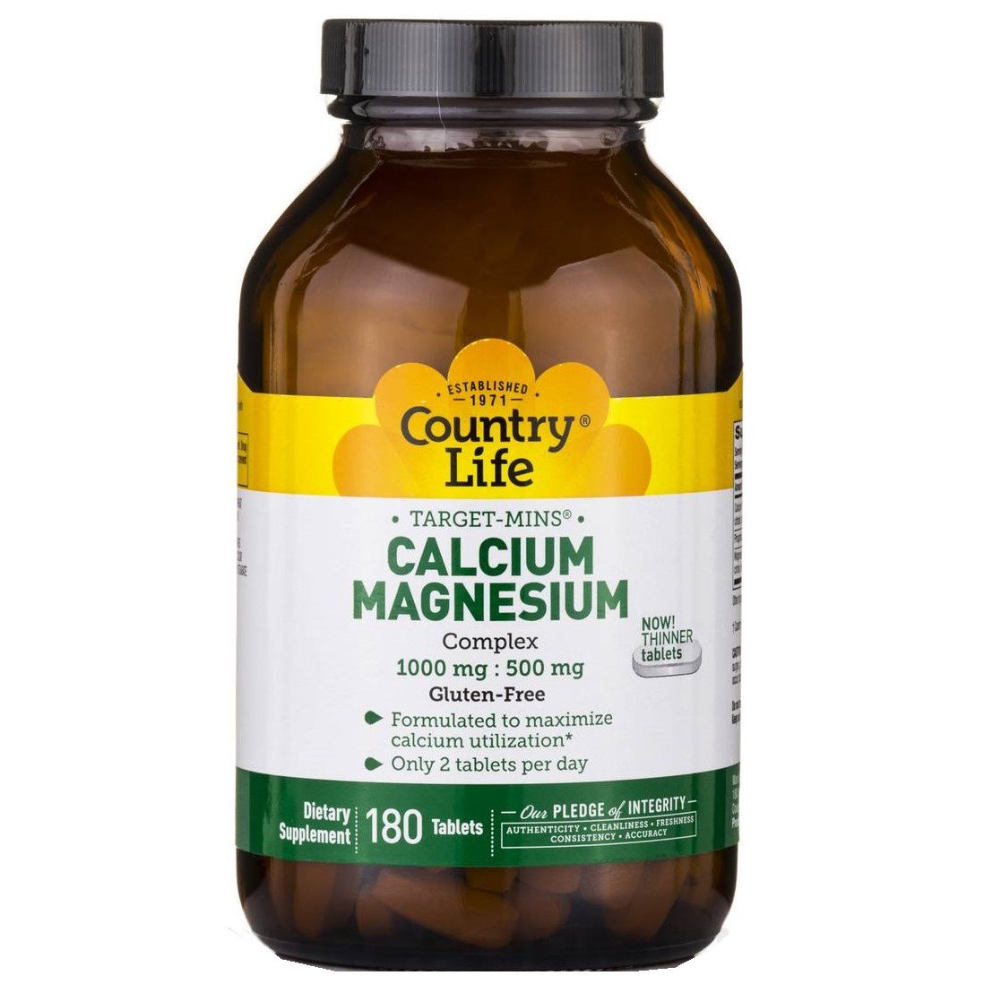 Country Life Target-Mins Calcium Magnesium Complex 180 tablets
