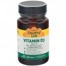 Country Life Vitamin D-3, 5000 IU (125 mcg) 60 Softgels