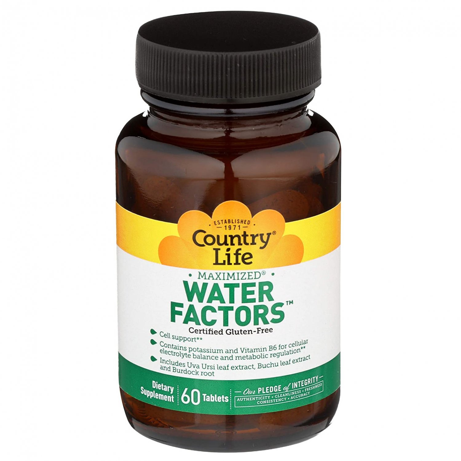 Country Life Maximized Water Factors 60 Tablets