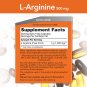 NOW Foodss L-Arginine Amino Acid 500 mg 100 Vegetarian Capsules