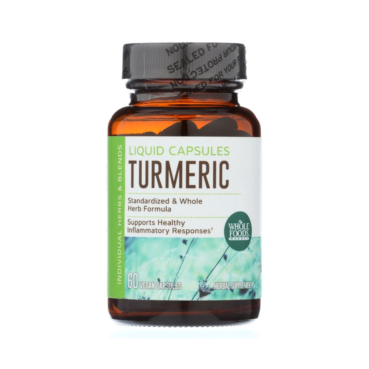 Whole Foods Market Turmeric Liquid Capsules 60 Count