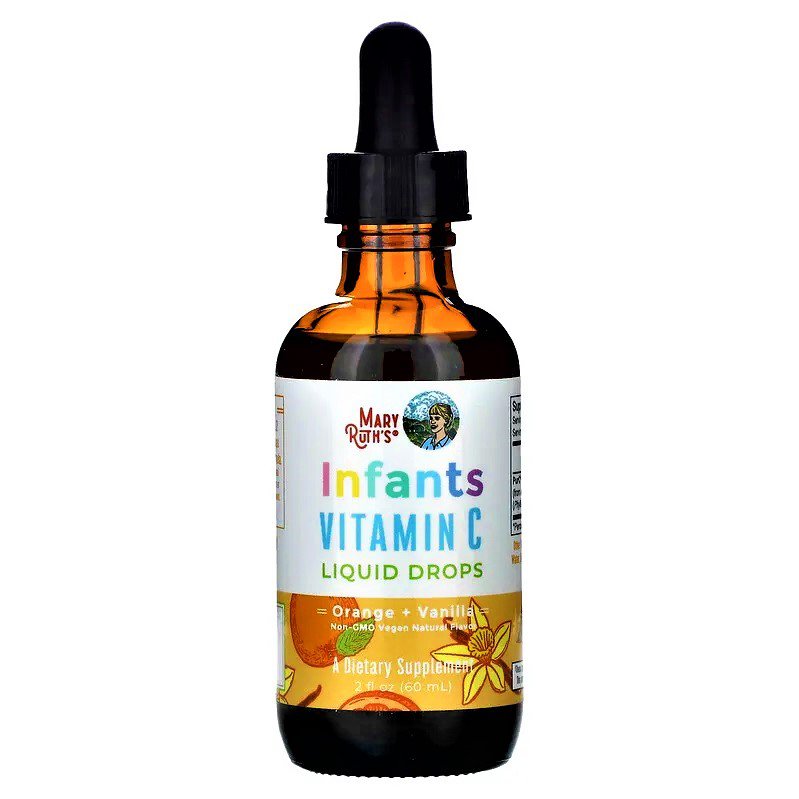 Mary Ruth's Organic Infants Vitamin C Liquid Drops 2 Oz