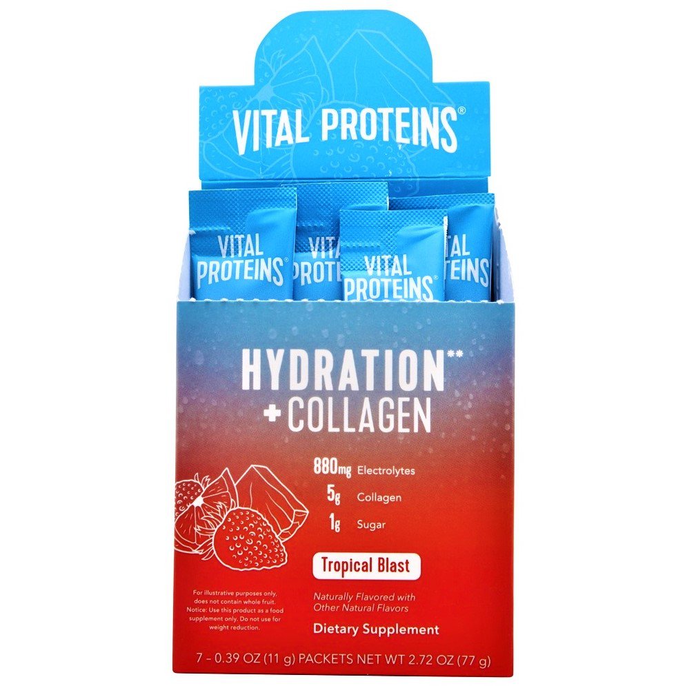 Vital Proteins Hydration Electrolyte Powder with Collagen 880mg ...