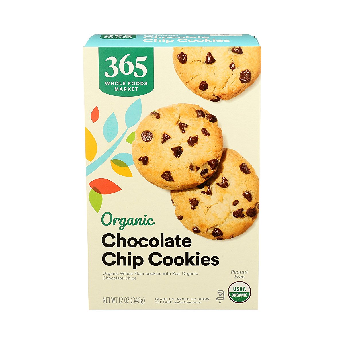 365 by Whole Foods Market Organic Cookies, Chocolate Chip, 12 oz