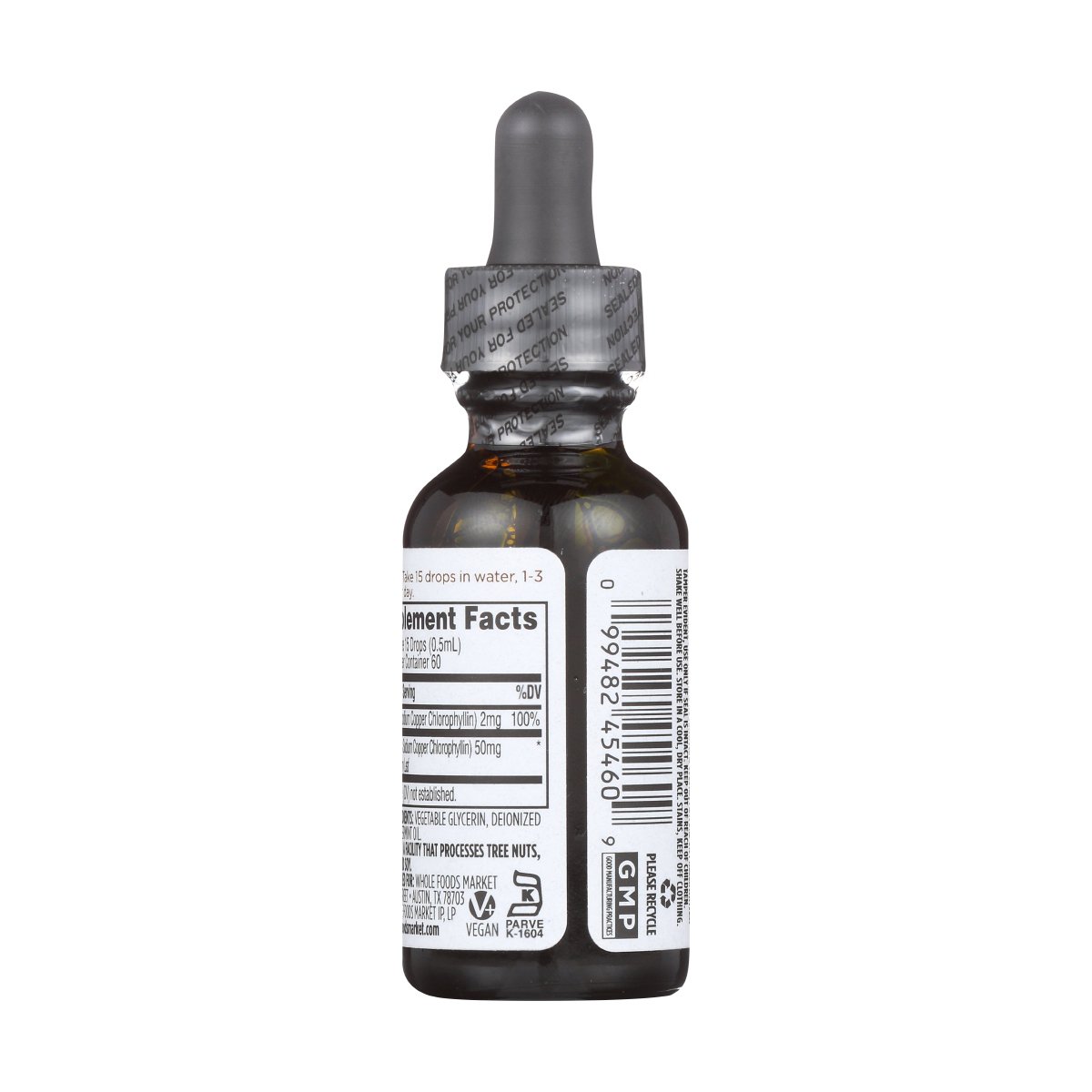 Whole Foods Market Chlorophyll, Liquid Concentrate 1 Oz
