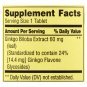 Spring Valley Ginkgo Biloba Extract Memory Support 60mg 240 tablets