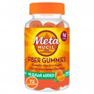 Metamucil Fiber Supplement Gummies, Orange Flavor, 72 Gummies