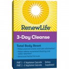 Renew Life Adult Total Body Reset Cleanse, 3-Day Program, 12 Capsules